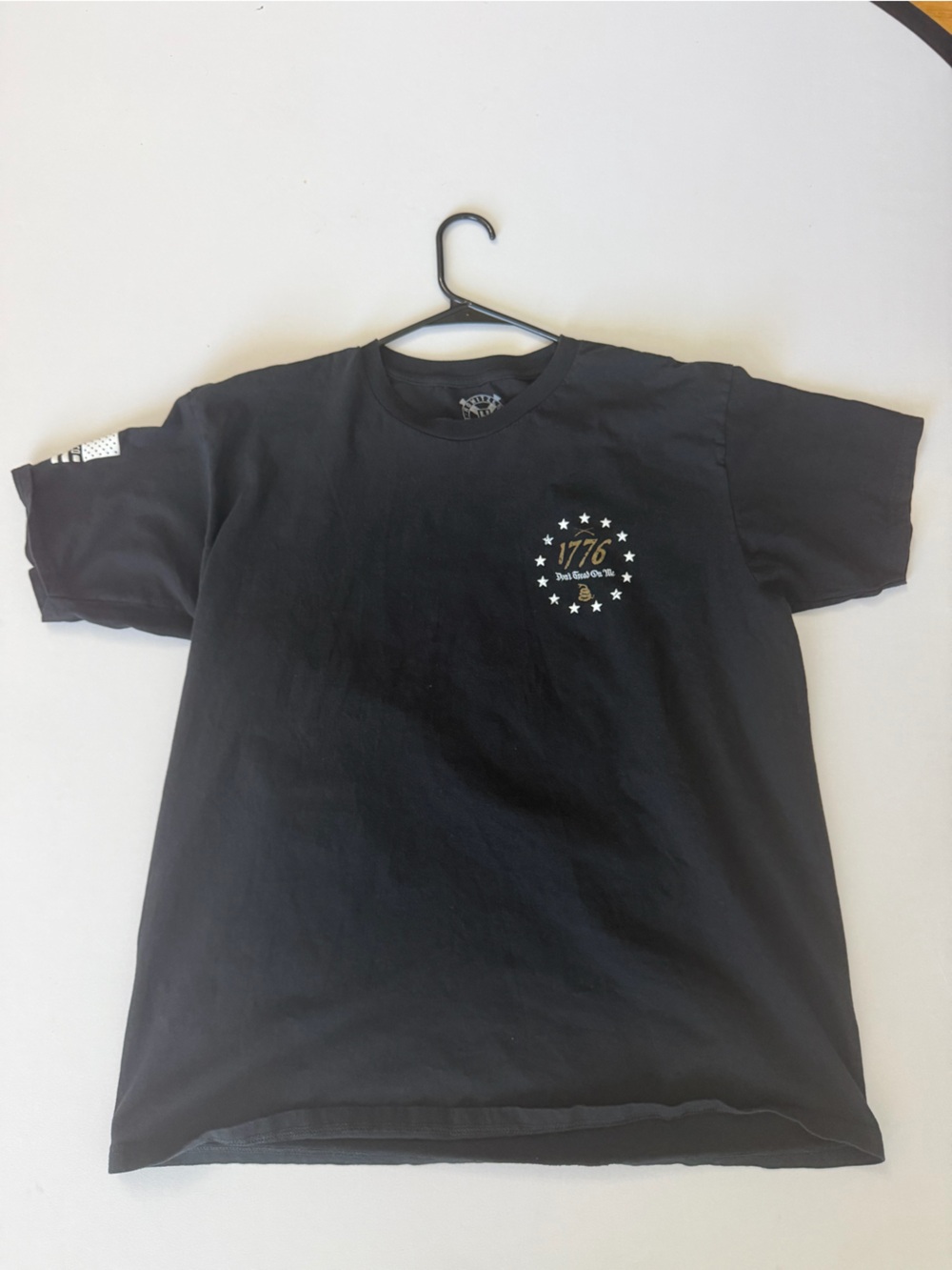 Howitzer 1776 “We The People” Snake Graphic T-Shirt Men’s XL Black Patriotic